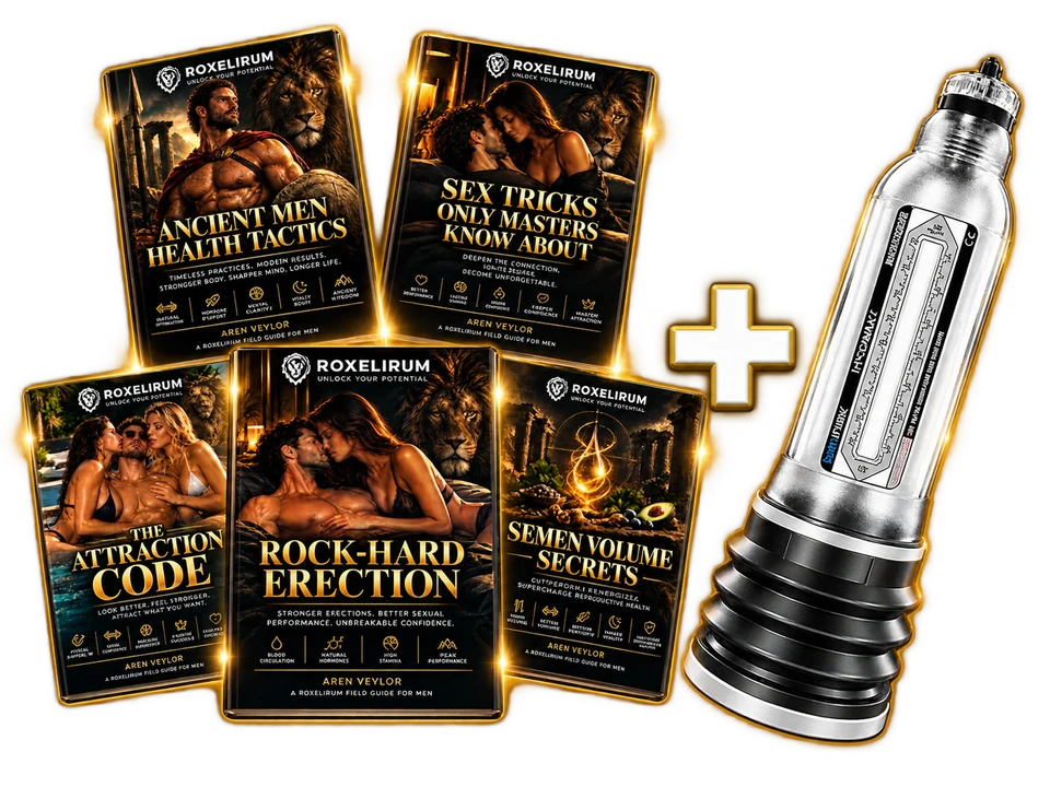 Five ebook covers and ROXHYDRA pump, supplied gift composition