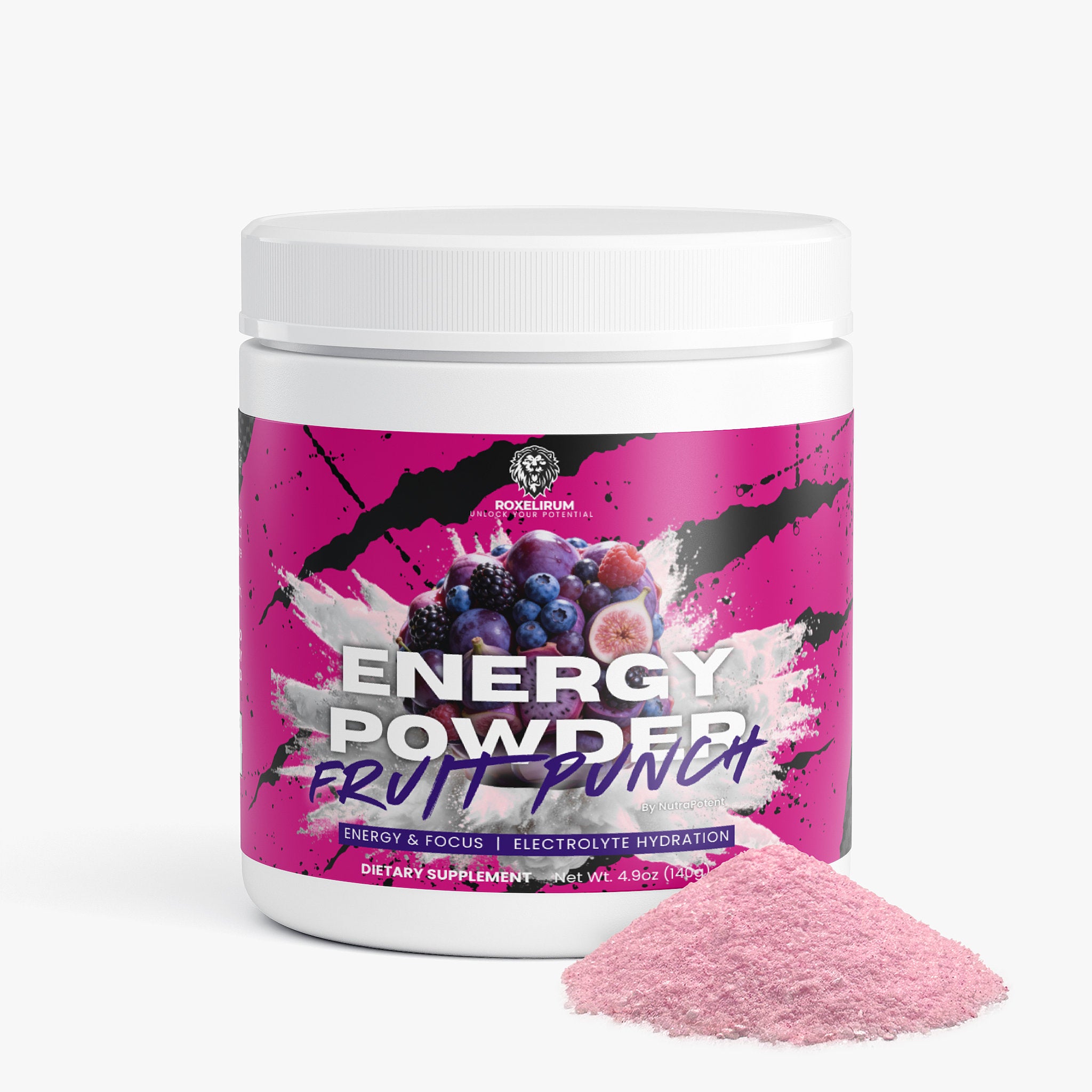 Energy Powder (Fruit Punch) ROXELIRUM®
