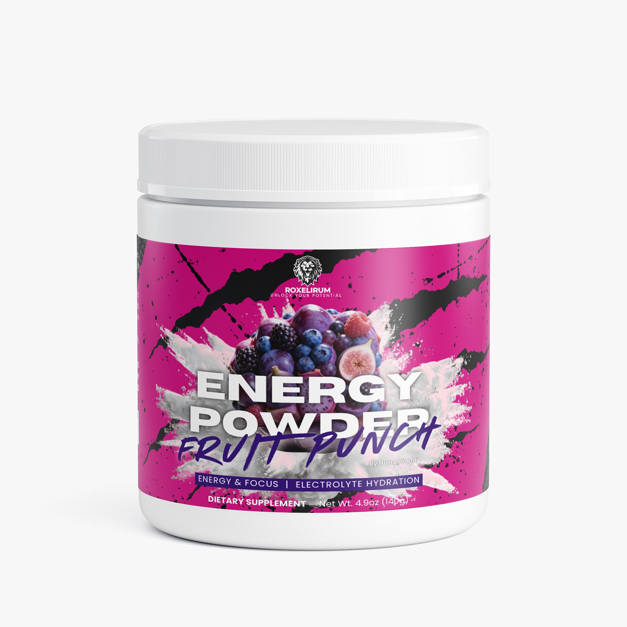 Energy Powder (Fruit Punch) ROXELIRUM®