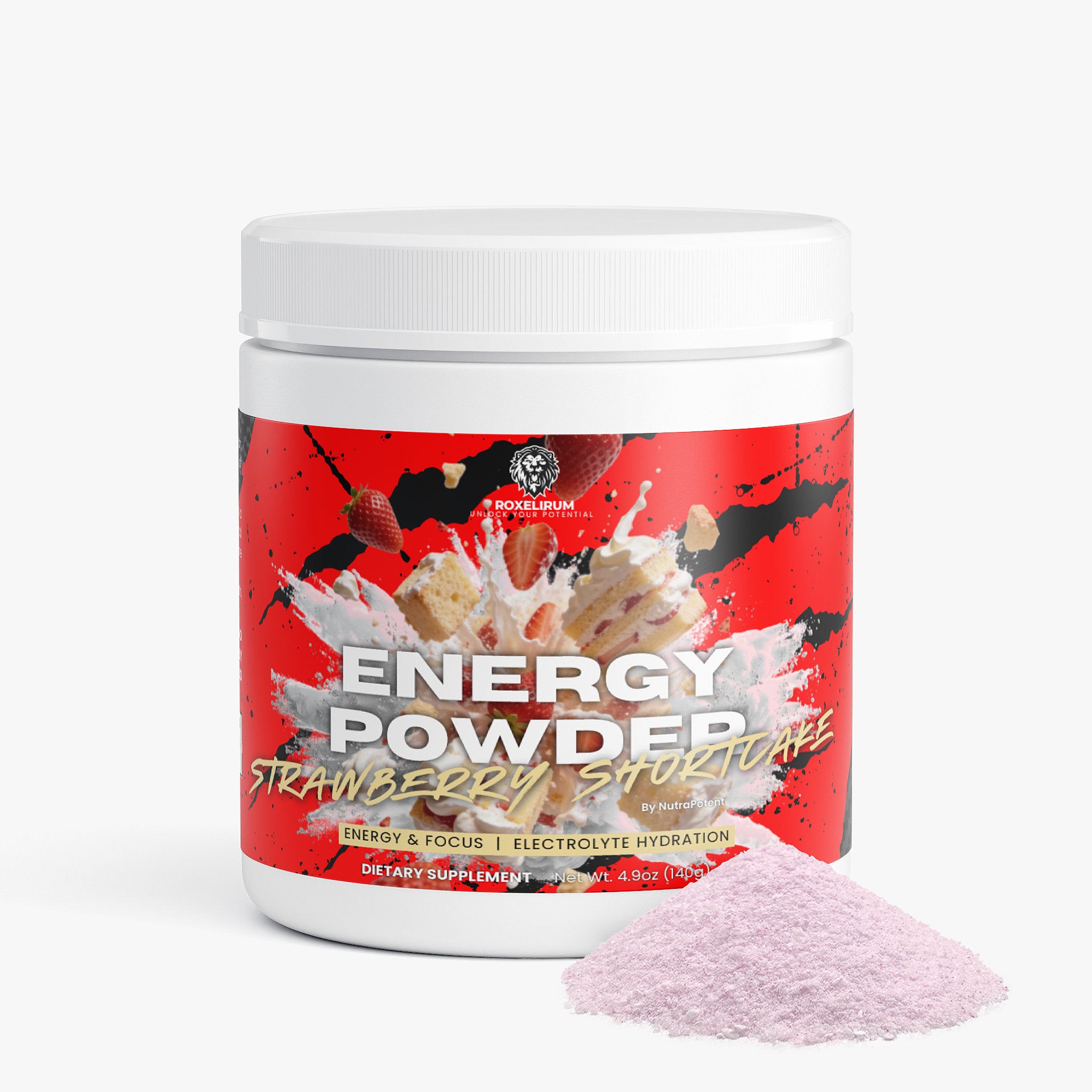 Energy Powder (Strawberry Shortcake) ROXELIRUM®